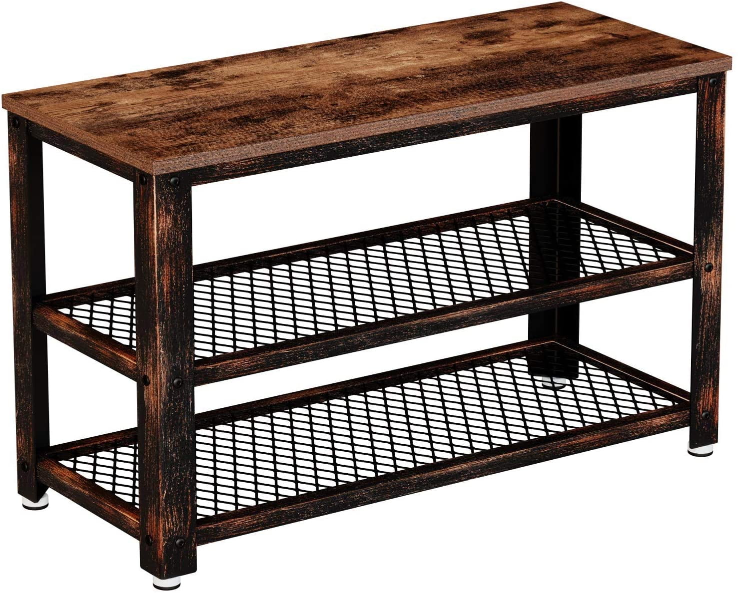Rustic shoe rack console table Entryway Furniture Furniture Home