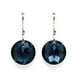 thumbnail image 4 of Aretes Zvezda Classic color Montana plata .925 Zvezda ZAR-CLAS14-MON, 4 of 4