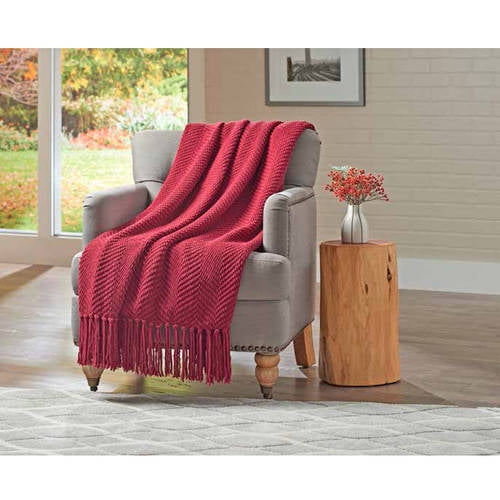Better Homes & Gardens Chenille Throw Blanket, 1 Each