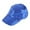Blue, variant on ZQUUVOU Sequin Adjustable Baseball Cap Hat Cotton Unisex Solid Color Versatile Sunscreen And Aunshade Mesh Sports Hat Blue