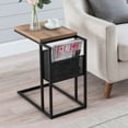 thumbnail image 2 of Evelyn&Zoe Clyde 20'' Wide Rectangular Side Table, Blackened Bronze, 2 of 11