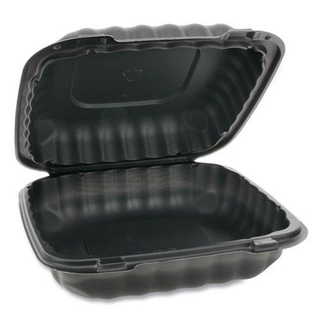 PCT YCNB08010000 Hinged Container, Black