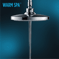 thumbnail image 5 of TOTO® G Series 2.5 GPM Two Spray Function 8.5 inch Round Showerhead with COMFORT WAVE and WARM SPA, Polished Chrome - TBW01004U1#CP, 5 of 5