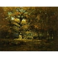 thumbnail image 3 of Henry Ward Ranger 24x19 Black Modern Framed Museum Art Print Titled - Connecticut Woods (1899), 3 of 5