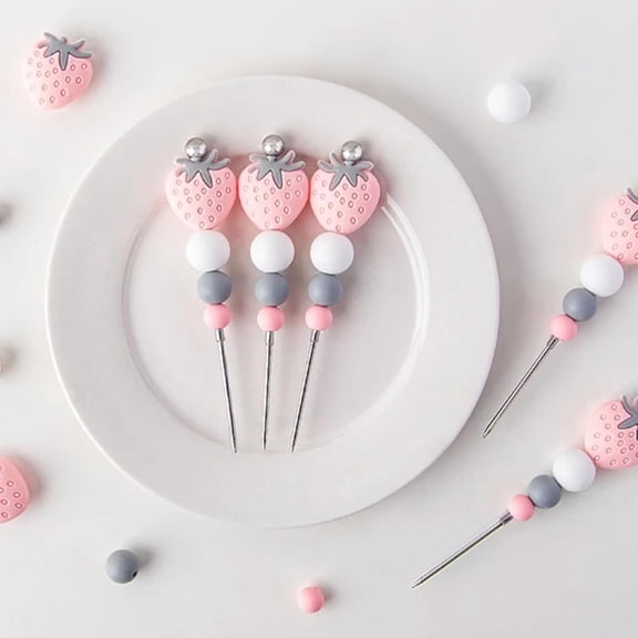 Professional Cookie Scribe Tool - Stainless Steel Decorating Kit for Fondant, Biscuit & Cake - Beaded Tip Baking Needle | Decorating Pin