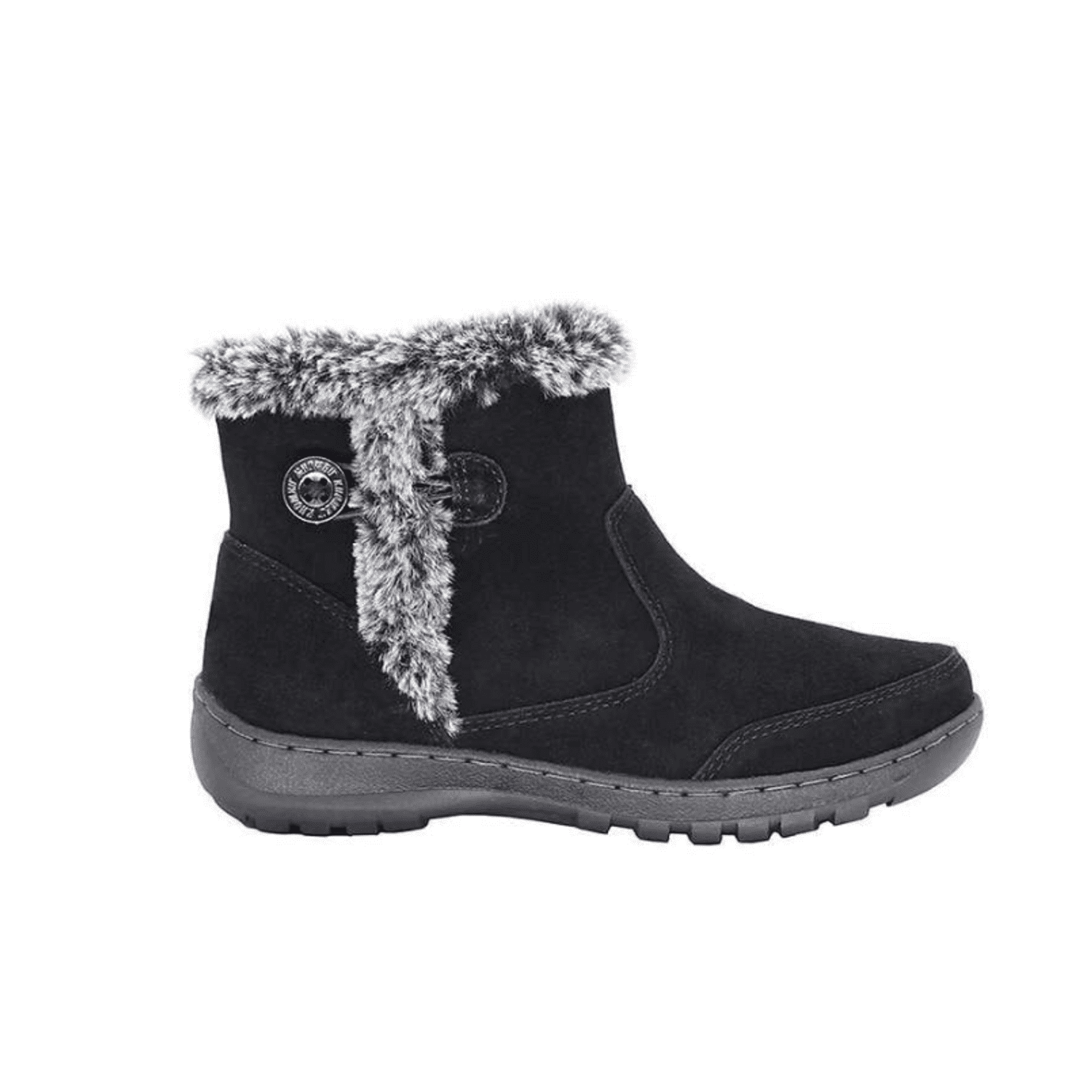 KHOMBU LADIES All Weather Boots Black 7 Walmart