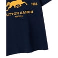 thumbnail image 3 of Yellowstone T-Shirt à Manches Courtes pour Hommes avec Logo Dutton Ranch, 3 of 7