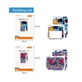 thumbnail image 3 of for 3 RC PRO Decal Skin Vinyl Wrap Film Remote Control Body Protective Sticker Coat, Purple B, 3 of 5