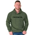 thumbnail image 5 of Firefighter American Neighborhood Hoodie Sweatshirt Women Men Brisco Brands S, 5 of 5