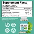 thumbnail image 6 of Adeqauom Chlorophyll & Parsley Supplement,Vegan & Organic Deodorant That Works from The Inside Out ,30 Vegan Capsules, 6 of 6