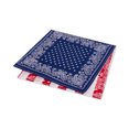 thumbnail image 1 of Tommy Hilfiger Mens Bandana Print Pocket Square, Multicoloured, One Size, 1 of 5