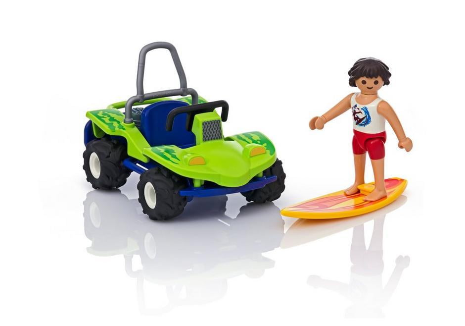 Playmobil Family Fun Surfer With Beach Quad Building Set 6982 NEW Toys Kids 