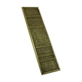 thumbnail image 4 of Baroque Door PUSH Plate Solid Brass Powder Coat Finish 11 1/2 in. H x 3 1/4 in. W Decorative Pushplate Door Hardware Sign Plate w/Screws Renovators Supply, 4 of 12