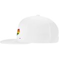 thumbnail image 3 of LGBT Flag Map of Yemen Snapback Hats for Men Women Baseball Cap Adjustable Flat Bill Sun Hat, 3 of 8