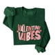thumbnail image 1 of Gibobby Sudaderas con cremallera Sudaderas para el día de San Valentín para mujer Love Heart Graphic Pullover cuello redondo manga larga Sudaderas (Verde, XXL), 1 of 4