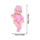 thumbnail image 3 of Xihbxyly Muñeca Bebé Renacida, Material de Vinilo Suave, Aspecto Realista con Cara Ruborizada, Regalo Ideal para Cumpleaños o Navidad, Accesorio de Fotografía, 7.48 Pulgadas, Incluye Muñeca y Juego d, 3 of 7