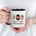 thumbnail image 3 of CafePress - Peace Love Microbiology Mug - 11 oz Ceramic Mug - Novelty Coffee Tea Cup, 3 of 3