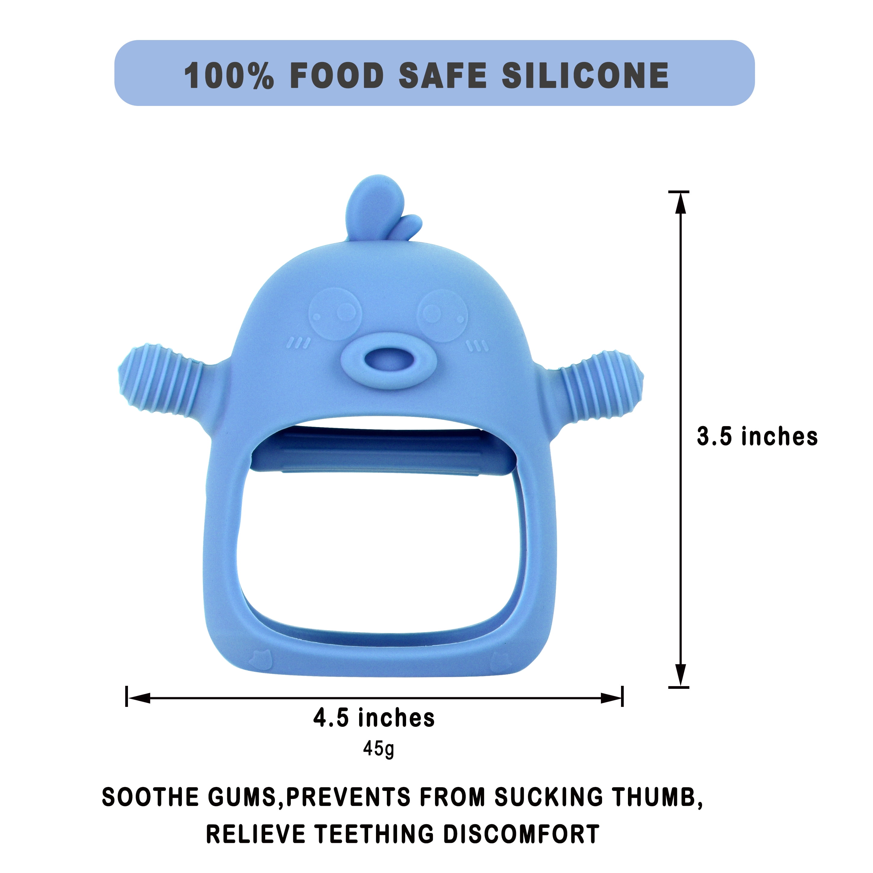 SnugBug Baby Led Weaning Supplies: Silicone Baby Spoons | Sippy Cup | Suction Plates | Baby Bowl | Baby Bib | Teething Toy