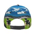 thumbnail image 4 of Baseball Cap, Grazing Cows Mountain View Trucker Hats Women Dad Hat for Workouts - Baseball hat Adjustable Size, 4 of 7