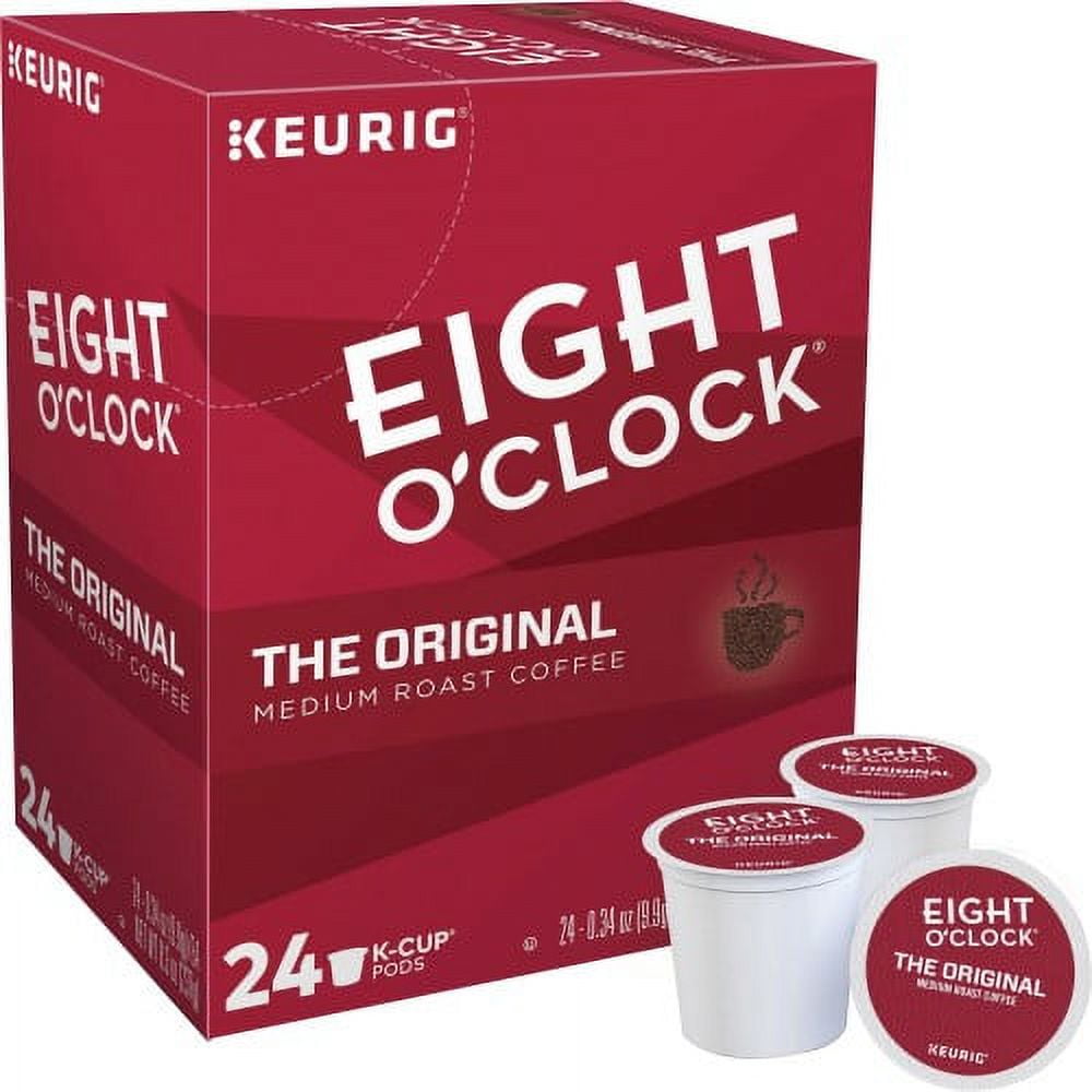 Eight O'Clock Original Coffee K-Cups, 24/Box, Each
