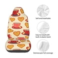 thumbnail image 4 of Fotbe Cups of Tea Funda para Asiento de Auto con Estampado – Impermeable y Antisudor – Ajuste Universal, Lavable a Máquina, Antideslizante (1 Pieza), 4 of 5