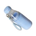 thumbnail image 4 of Botella de agua portátil con cuerda, taza extraíble, doble sección, a prueba de fugas, para oficina, hogar, vehículo, exterior, azul, 4 of 13