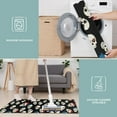 thumbnail image 6 of Black Cartoon Skull Pattern Kitchen Rugs Sets Of 3,Kitchen Runner Rugs Non Skid Washable,Decorative Kitchen Floor Mats for Kitchen,Sink,Laundry,17"x30"+ 17"x47" + 17"x59", 6 of 6