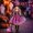 Pink, variant on Halloween Magic Witch Cosplay Costume Set with Mesh Tulle Star Pattern Gown and Wizard Hat for Holiday Party Stage Performance Events Pink