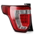 thumbnail image 3 of Taillight Assembly For Ford Explorer 2016-2018 2019 Red Left Side, 3 of 7
