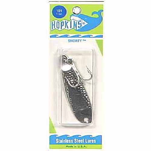 Hopkins Lures Shorty Spoon Treble Hook, 1 oz
