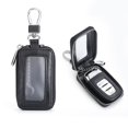 thumbnail image 3 of BAETEUY Car Keychain Case with Smooth Zipper Quick Closure Easy Grip Faux Leather Anti-scratch Auto Key Cover Keyless Entry Key Holder, 3 of 8