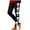 Black, variant on Halloween Leggings For women Skull Face Print Squat Proof Active Jogger Buttery Soft Leggings