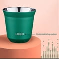 thumbnail image 3 of Tazas de café Wosthever acero inoxidable Botella de doble pared Anti-escaldado 80ML, 3 of 6