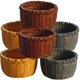 thumbnail image 1 of Cestas de almacenamiento de resina de mimbre Nadinraom, juego de 6, 1 of 6