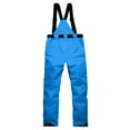 thumbnail image 3 of Homenesgenics Winter Pants Men Men's and Women's-board Double-board Windproof, and Warmth Thickened Ski Pants Blue S, 3 of 8