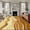 Yellow, variant on Purple Wave Area Rug 5x7 FT, Non Slip Bedroom Throw Carpet, Coastal Ombre Ocean Grey Stripes Beach Sand Washable Soft Floor Carpet Non-Shedding Rug for Dining Room Bedside Classroom Desk