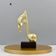 thumbnail image 3 of 2 Pieces Music Note Sculpture Ornament Figurine Statue Photo Props Decor Macarena Nota estatuas, 3 of 7