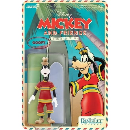 UPC: 0840049814240 | Disney Mickey and Friends Vintage Collection Hawaiian Goofy Reaction Figure