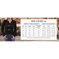 thumbnail image 2 of Zeagoo Womens Sweaters Long Sleeve Polo Shirts V Neck Business Casual Tops Knit Pullover Fall, 2 of 6
