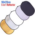 thumbnail image 2 of 5-in-1 Reflector Photography 35" x 47" Photo Studio Portable Collapsible Oval Large Light Reflectors/Diffuser, 2 of 5