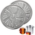 thumbnail image 1 of LAICAIW 2Pack Canner Rack for Pressure Canner, 11-Inch Stainless Steel Pressure Cooker Rack, Compatible with Presto, All-American and More, 1 of 7