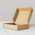 thumbnail image 3 of Boîte d'Emballage Durable Multifonctionnelle en Carton Robuste Pratique Rectangle Boîte Carton pour Express, 3 of 7