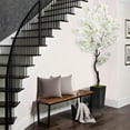 thumbnail image 4 of 6FT White Faux Cherry Blossoms Tree, Artificial Cherry Tree for Home Decor, 4 of 8
