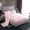 Pink White, variant on Homewish Romantic Valentine Twin Sheet Sets for Couple, Black Pink Splicing Twin Fitted Sheet, Modern Simple Theme Flat Sheet, Microfiber Bedroom Decor, 3pcs