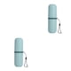 thumbnail image 1 of Matsuzay Estuche para cepillos de Baño de viaje Soporte para de a prueba de fugas Cepillo de Taza de de Cielo azul 2piezas, 1 of 6