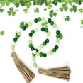thumbnail image 4 of Irish Festival Wooden Bead String Festival Rope Tassel Bead String Tray Ornaments, 4 of 6
