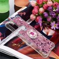 thumbnail image 3 of Glitter Clear Sparkly Bling Motorola Moto G Play 2023 Case for Women, Flowing Liquid Quicksand Cover with Diamond Ring Holder Case for Motorola G Play 2023  Rose Gold, 3 of 14