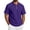 Dark Purple&02#0610R, variant on Fabrcox Men Polo Shirts Short Sleeve Collared Henley Men's Linen Shirts Breathable Relaxed Fit Outdoor Vacation Athletic Golf Shirts for Men Blue XXL