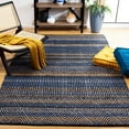 thumbnail image 2 of SAFAVIEH Natura Diggory Geometric Polyester Area Rug, Blue/Orange, 8' x 10', 2 of 8