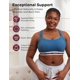 thumbnail image 2 of Sujetador deportivo de lactancia Momcozy FB011 Low-Impact Maternity Blue, 2 of 7
